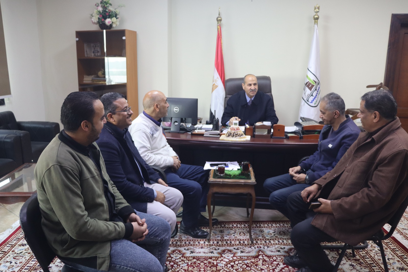 بدء أعمال محطة معالجة بني صالح